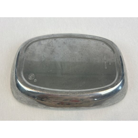 Bless This House Decorative RWP Pewter Tray 9x6.5 Heart House Design - Picture 5 of 10